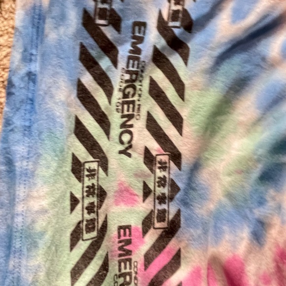 Hot Topic Tie-Dye Evangelion Tube Crop Top NWOT - Picture 4 of 6